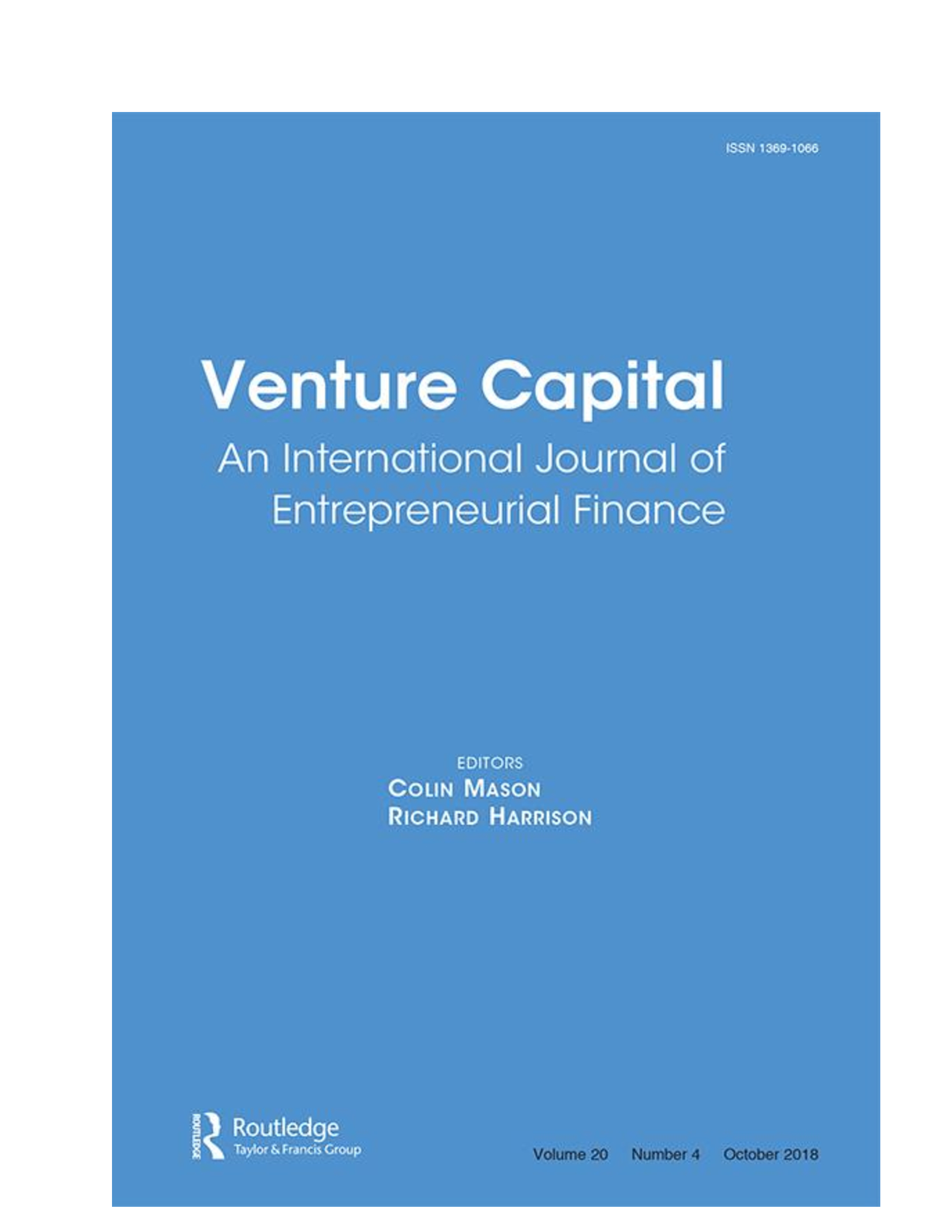 Venture Capital: An International Journal of Entrepreneurial Finance