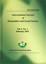 International Journal of Humanities and Social Science