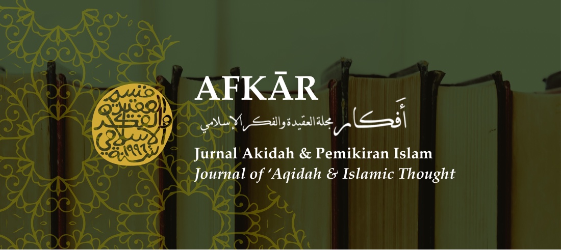 Afkar-Jurnal Akidah & Pemikiran Islam